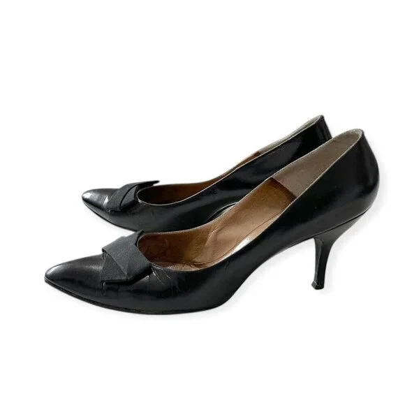 Vintage Roger Vivier Shoes – Saks Fifth Avenue Black‎ Pumps - Picture 5 of 13